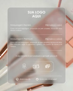 Modelo disponível dentro do pack flyers.