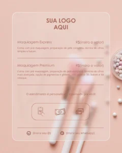 Modelo disponível dentro do pack flyers.